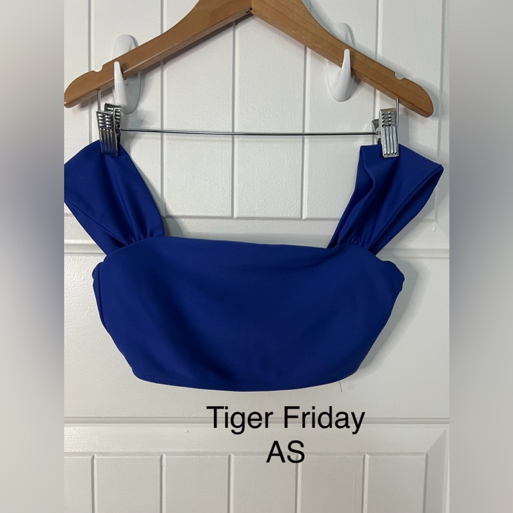 Tiger Friday Women's Blue Top